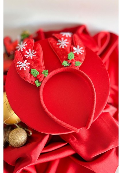 Yılbaşı Geyik Kafası Detaylı Parti Tacı modelleri