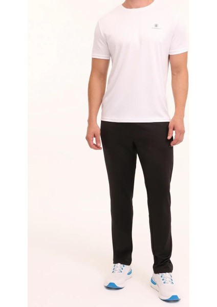 Lumberjack MB SB206 Bellastıklı Cep Fermuarlı Kaygan Kumas Dar Paca Esofman Alt