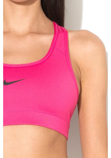 Dri Fit Victory Compression Bra Kadın Bustiyer Sporcu Sütyeni Pembe