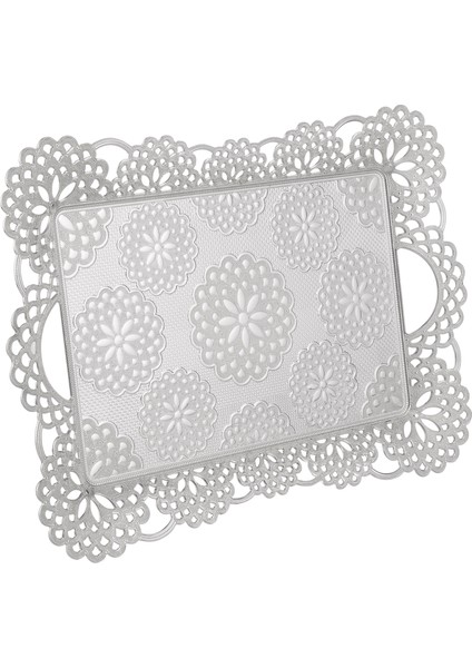 Dantel 6 Kişilik Dikdörtgen Tepsi (207-6) fiyatları