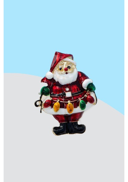 Yılbaşı Noel Baba Figürlü Broş fırsatları