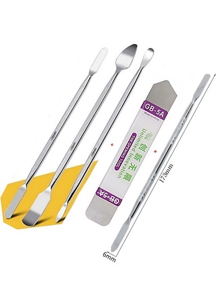 Bilgisayar Cep Telefonu/tablet Pc Metal Sökme 5'li Çubuk Tamir Onarım GB-5A Seti