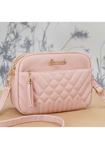 Kadın Dokulu Çapraz Çok Yönlü Küçük Kare Niş Kadın Omuz Çapraz Çanta (Yurt Dışından)