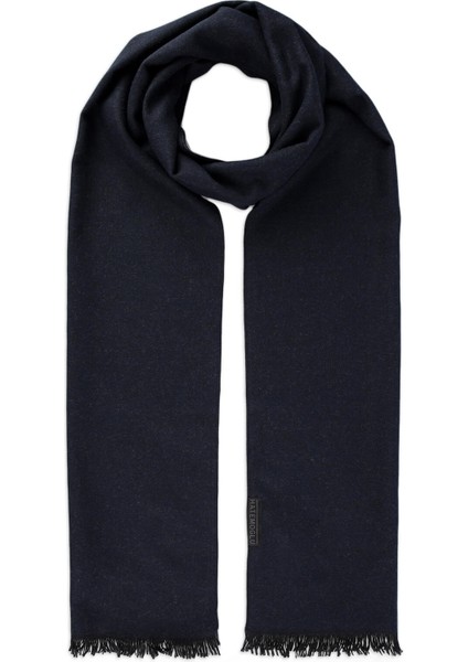 Lacivert Çift Taraflı Atkı