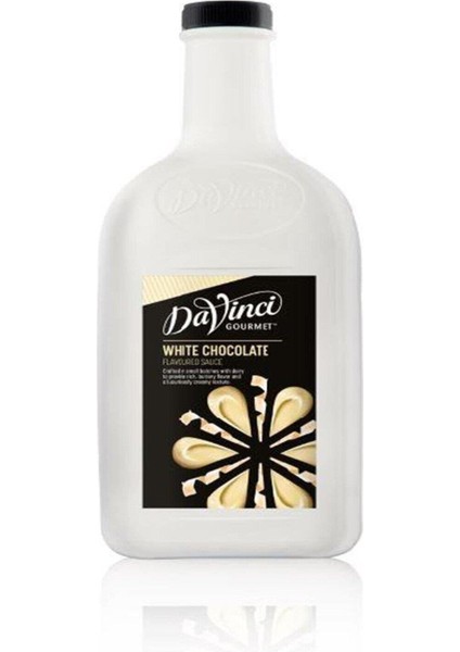Davinci Gourmet Beyaz Çikolata Aromalı White Chocolate Sos 2 Lt