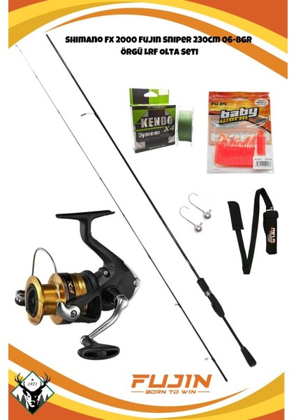 Shimano Fx 2000 Fujin Sniper 230CM 06-8gr Lrf Olta Seti