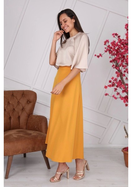 Kadın Yeni Sezon Kloş Etek 2148/95 modelleri