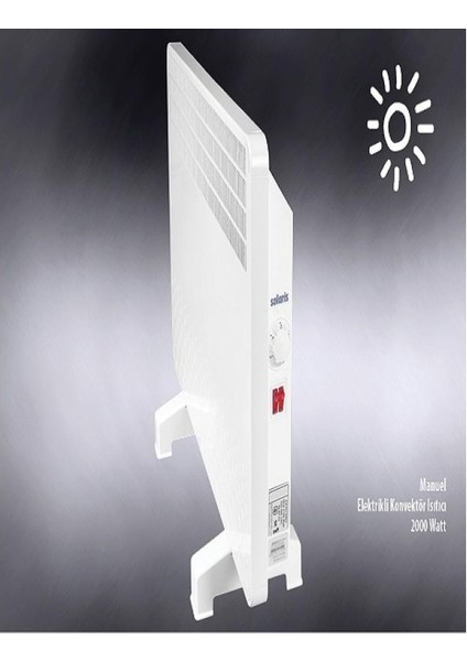 Solaris KIP4570E25 Dijital 2500 Watt Konvektör Isıtıcı fiyatları