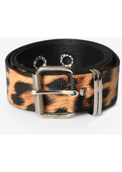 Leopar Desenli Kadın Kemer - Leopar Leopar - 90 fiyatları