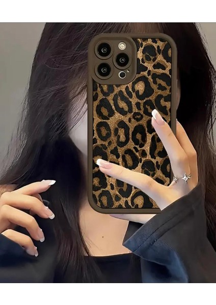 Iphone 14 Promax Leopar Desenli Telefon Kılıfı modelleri