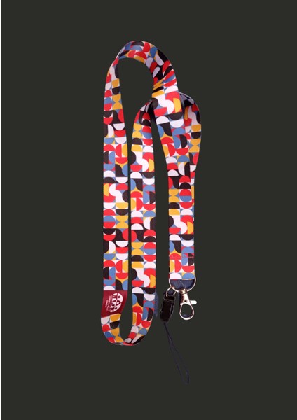 Geometrik Desen Yaka Kartı Ipi fiyatları