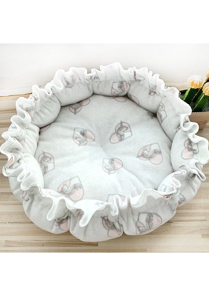 No.6 Tarzı 70CM Dış Çap Süper Yumuşak Sıcak Kedi Yatağı (Yurt Dışından)
