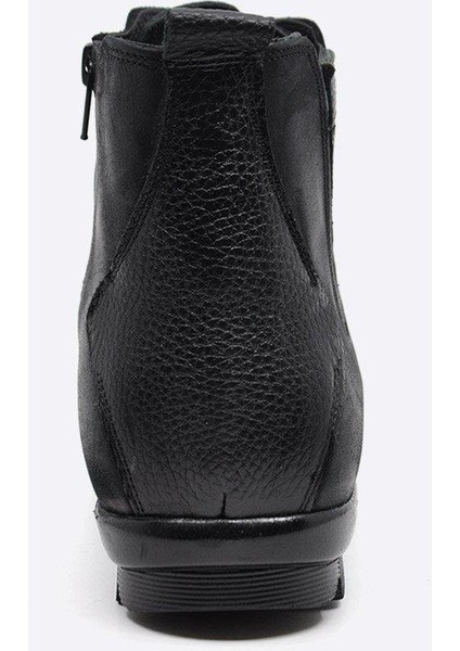 Bağcıklı Siyah Kauçuk Taban Erkek Spor Sıcak Astar Bot 2299 551 635 indirimleri