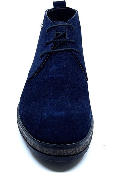 Bağcıklı Lacivert Nubuk Deri Termo Taban Sıcak Astar Erkek Bot 8584 912 fırsatları