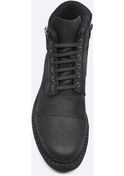 Deri Siyah Kışlık Erkek Bot 549760 01 modelleri