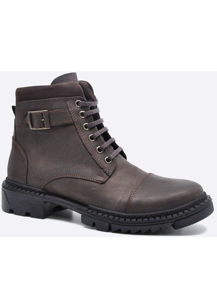 Deri Kahverengi Kışlık Erkek Bot 549760 02