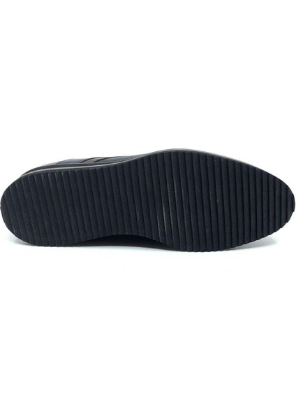 Siyah Hakiki Deri Günlük Erkek Ayakkabı 9587 46 42 fırsatları