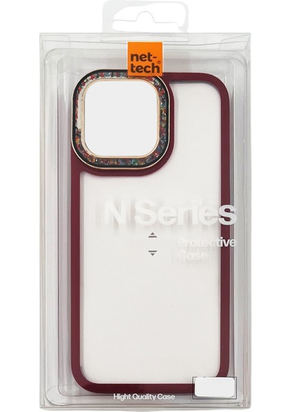 Apple iPhone 14 Pro Uyumlu NT-N027 Diamond Arka Koruma Kılıf