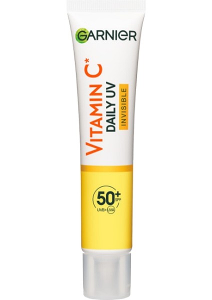 Vitamin C Daily Uv Invisible Görünmez Güneş Koruyucu Yüz Kremi SPF50+ 40 ml