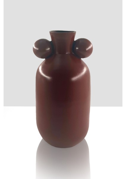Amphoro Seramik Vazo - Dekoratif Ev Aksesuarı - Kahve - 32 cm * 16 cm modelleri