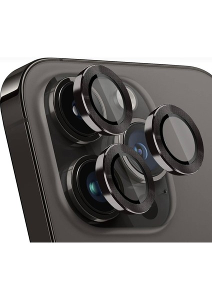 Iphone 15 Pro/15 Pro Max Uyumlu Sapphire Kamera Lens Koruyucu