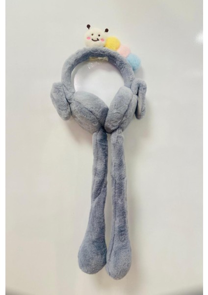 Gala Haretli Sesli Çocuk Tırtıllı Peluş Kulaklık