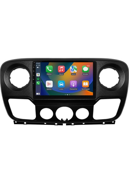 Renault Master 3 (2010-2018) Android 14 Multimedya Carplay 9 Inch 8 GB Ram / 128 GB Hafıza CRV-4773XAA