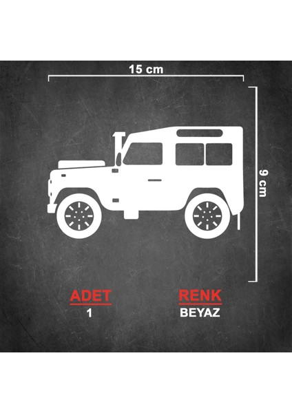 Jeep Gölge Sticker - 4x4 Sticker - Off Road Sticker - Jeep Sticker - Cam Sticker - Oto Sticker - Araba Sticker