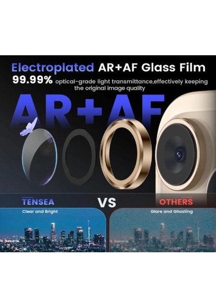 Iphone 16 Pro/16 Pro Max Uyumlu Sapphire Kamera Lens Koruyucu fiyatları