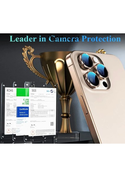 Iphone 16 Pro/16 Pro Max Uyumlu Sapphire Kamera Lens Koruyucu modelleri