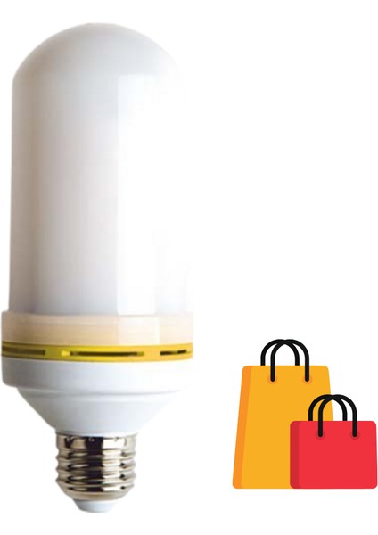 CT-4059 5 W LED Alev Ampül 3 Fonksiyon Gerçek Alev Efekt