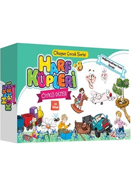 Berkay 1 Sınıf Harf Küpleri Dizisi 10 Kitap