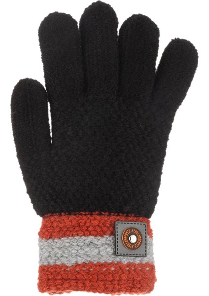 K24230-07 Erkek Çocuk 4-8 Yaş Örme Eldiven