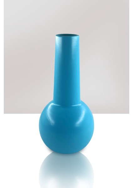 Butera Seramik Vazo - Dekoratif Ev Aksesuarı - Turkuaz - 31 cm * 17 cm modelleri