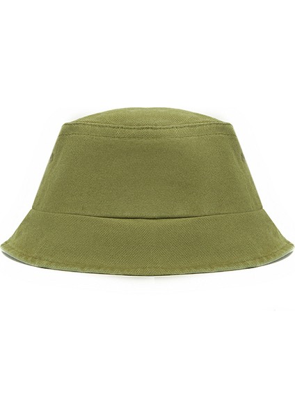 JOAQUIN Yeşil Bucket Nakışlı - Unisex Şapka