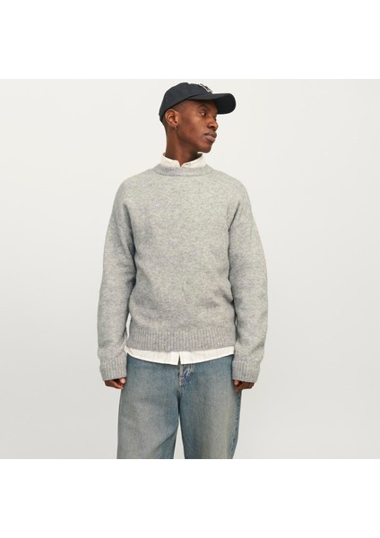 Erkek Bisiklet Yaka Örme Kazak - Rollie