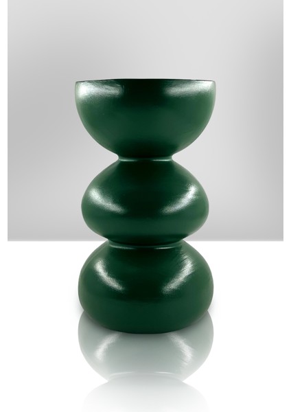 Haven Seramik Vazo - Dekoratif Ev Aksesuarı - Yeşil - 29 cm * 17 cm modelleri