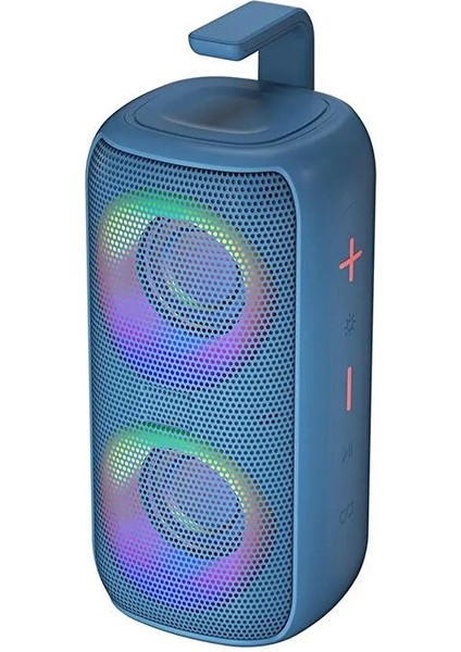 Taşınabilir Rgb Renkli Bluetooth Hoparlör Ses Bombası Çift Çıkış Extra Bass Özellikli