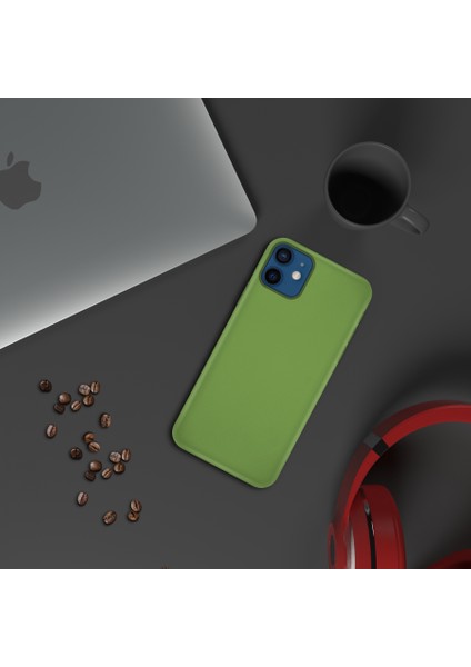 Apple iPhone 14 Plus 6.7'' İnce Mat Silikon Kılıf Yeşil fiyatları