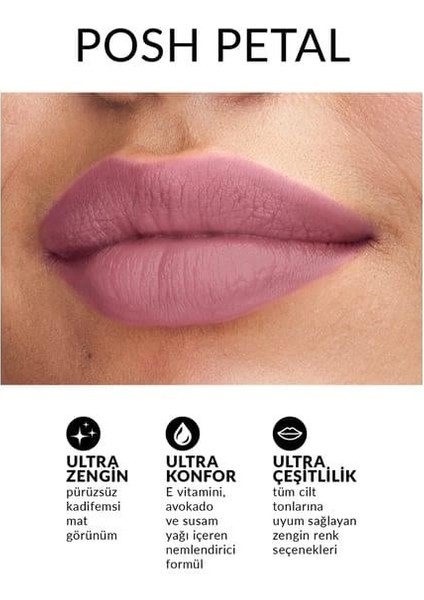 Ultra Matte Ruj - Posh Petal fiyatları
