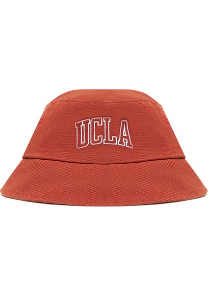 JOAQUIN Kiremit Bucket Nakışlı - Unisex Şapka