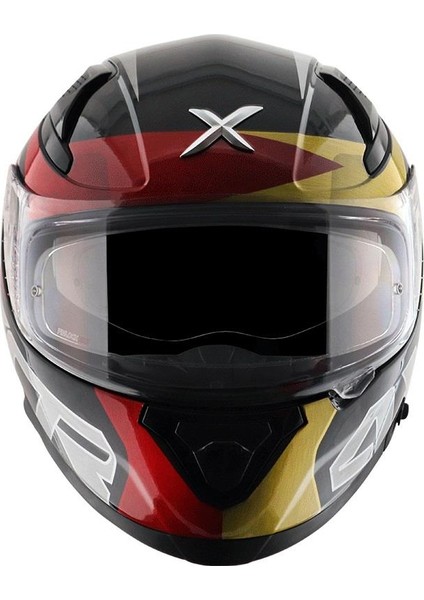 Axor Apec Chrometech Kask Kırmızı Siyah
