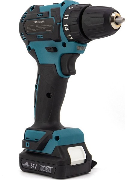 Darbesiz Kömürsüz Vidalama MK24 5.0 - 5.4 Ah 24 Volt Takım Çantalı 2 Yıl 2