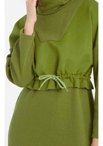 Triko Kombinli Takım Olive