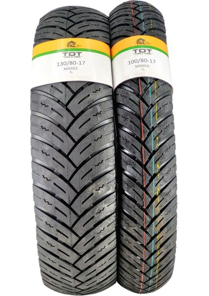 Bajaj Pulsar, Honda CBF, Kawasaki Ninja, 130/70-17 Ve 100/80-17 Tl Dubleks Lastik Set fiyatları