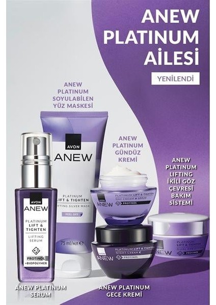 Anew Platinum Soyulabilen Yüz Maskesi 75ML