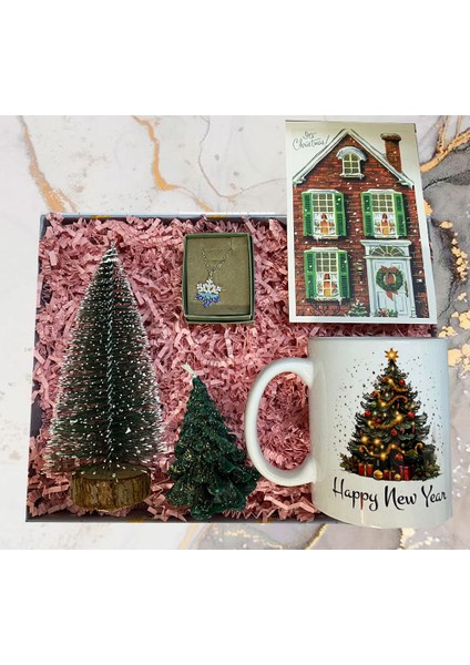 Yeni Yıl Çam Ağacı Hediye Kutusu 30