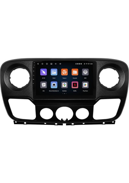 Renault Master 3 (2010-2018) Android 14 Multimedya Carplay 9 Inch 4 GB Ram / 64 GB Hafıza CRV-4773XR