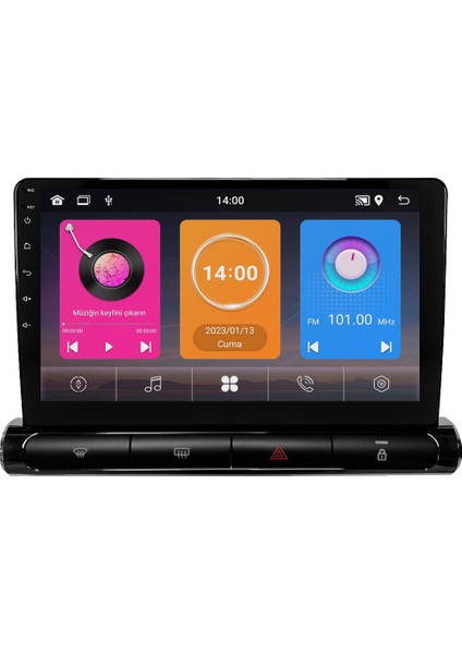 Citroen C3 (2023) Android 14 Multimedya Carplay 9 Inch 8 GB Ram / 128 GB Hafıza CRV-4768XAA (Hıgh)