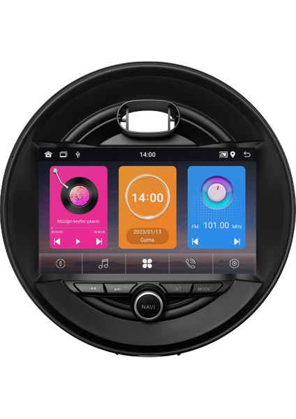 Mini Cooper (2013-2017) Android 14 Multimedya Carplay 9 Inch 8 GB Ram / 128 GB Hafıza CRV-4771XAA